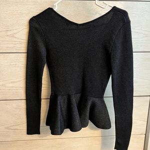 Guess XXS peplum top